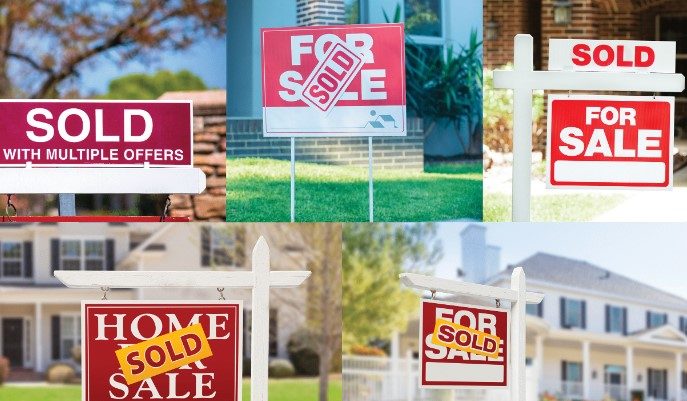 Homes sold for cash in San Antonio, TX — sale and sold signs